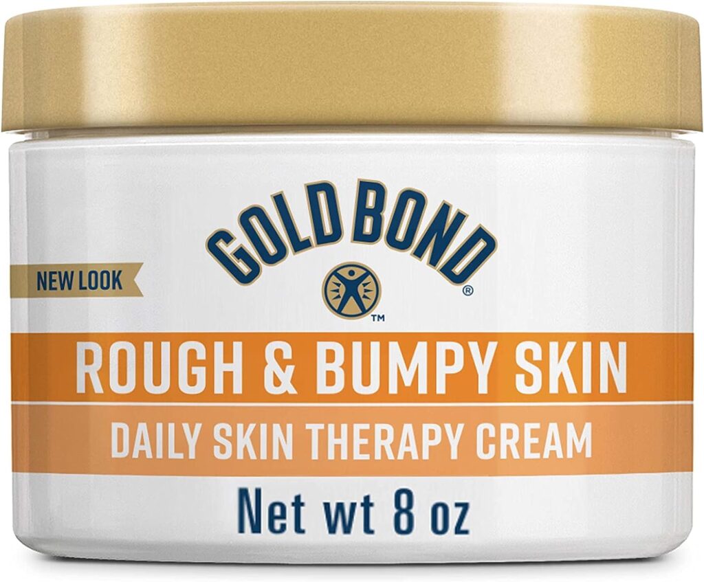 Gold Bond Ultimate Rough  Bumpy Daily Skin Therapy, 8 Ounce, Helps Exfoliate and Moisturize to Smooth, Soften, and Reduce The Appearance and Feel of Bumps and Rough Skin Patches (Packaging May Vary)