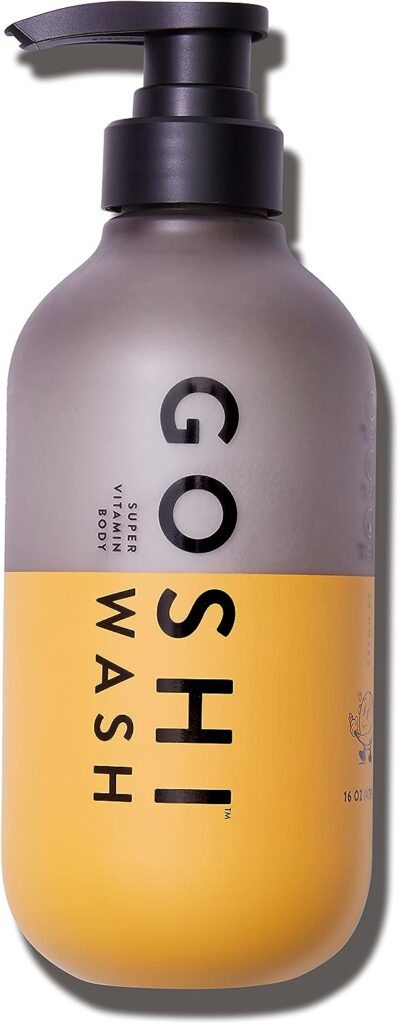 GOSHI Super Vitamin Body Wash 16 oz - pH-Balanced Moisturizing Body Wash for Men and Women - For All Skin Types