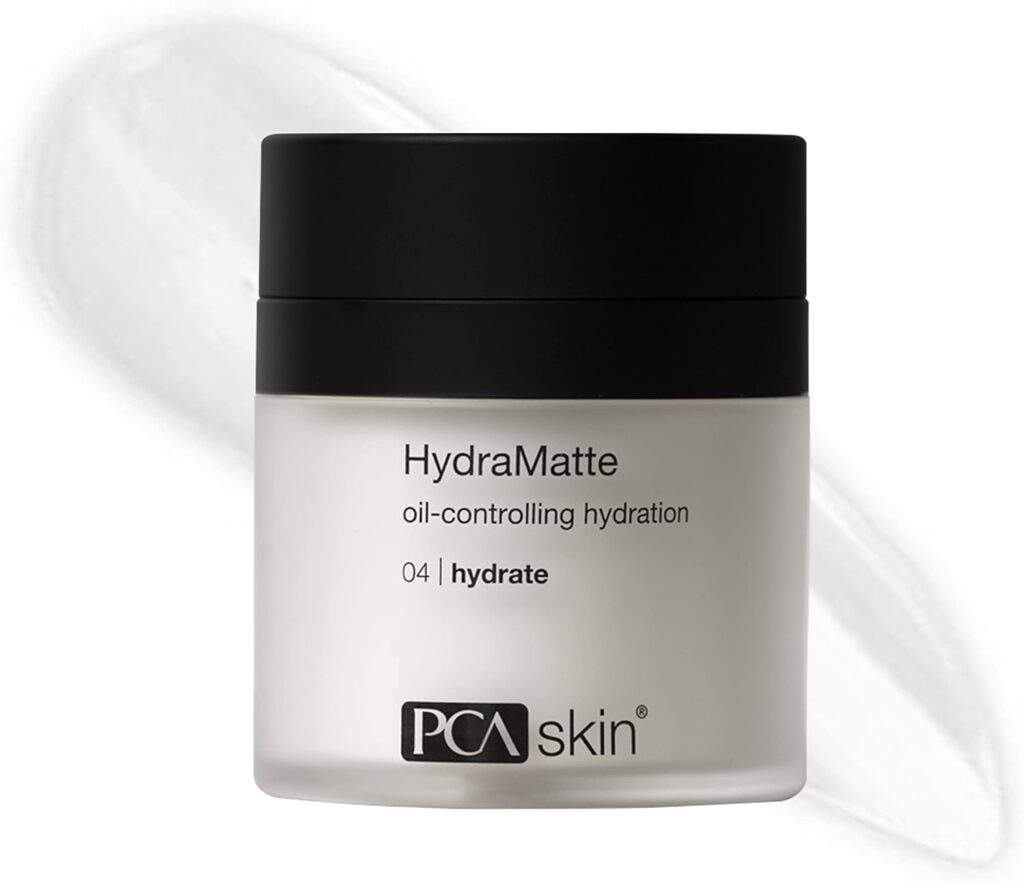 PCA SKIN HydraMatte Oil Control Moisturizer, Oily Skin Moisturizer for Reducing Oil and Promoting a Smooth Complexion, Absorbs Quickly, Great for Combination and Oily Skin, 1.8 oz Jar