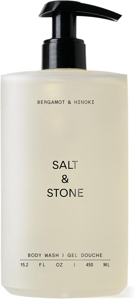 SALT  STONE Antioxidant-Rich Body Wash | Cleanse, Nourish  Soften Skin with Niacinamide  Hyaluronic Acid | Free From Parabens, Sulfates  Phthalates